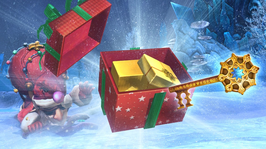 聖誕老人現身的副本場景