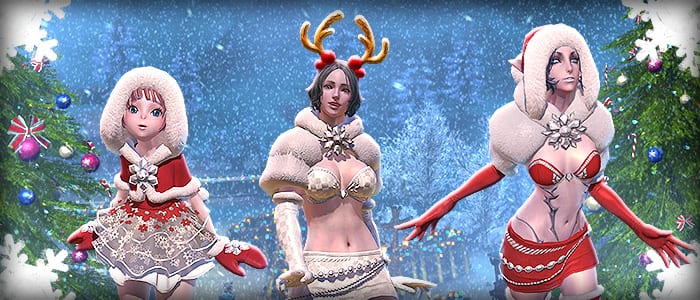 聖誕節特殊活動雪景宣傳